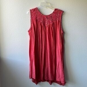 Gnw dress coral ballet core size XL lined